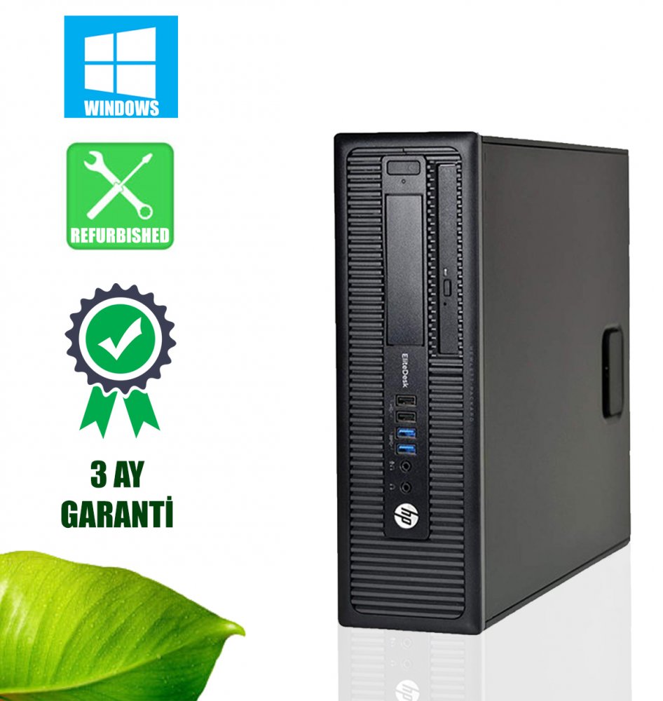 Hp Elitedesk 800 G1 i5-4570 4GB RAM 500G HDD Masaüstü Bilgisayar