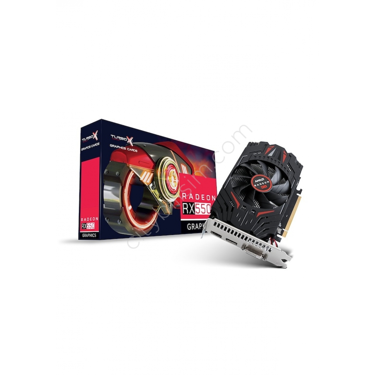 Turbox AMD Radeon RX 550 Arcade Hero M 4 GB GDDR5 128 Bit HDMI DX12 Ekran Kartı