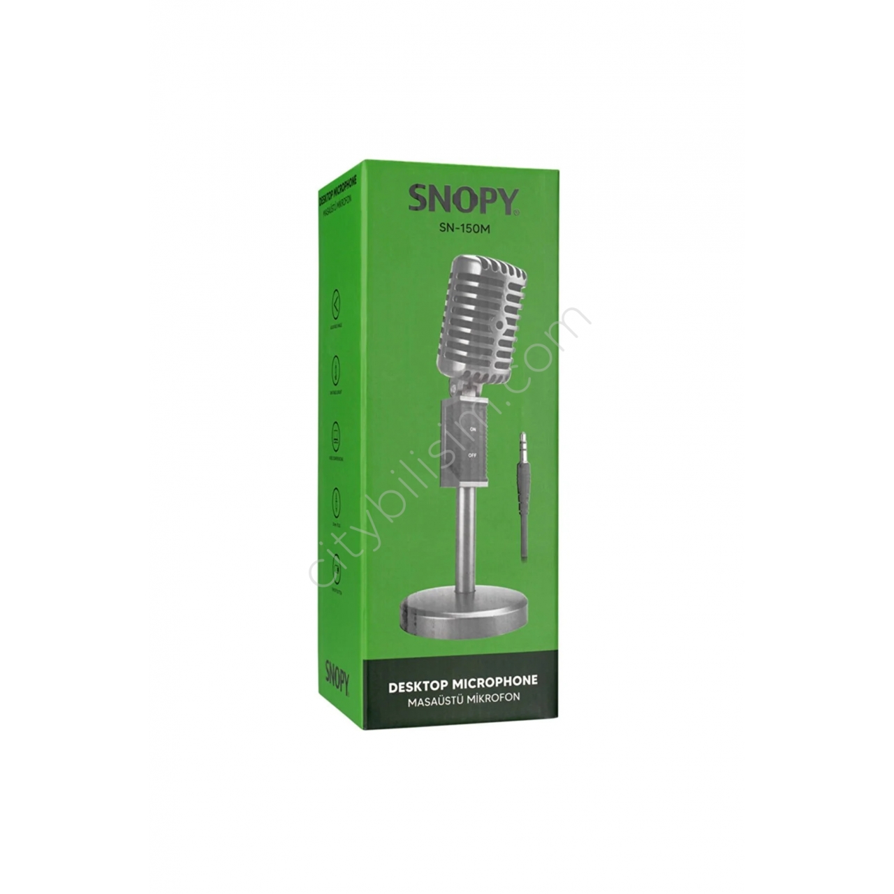 Snopy SN-150M Nostaljik Masaüstü Mikrofon