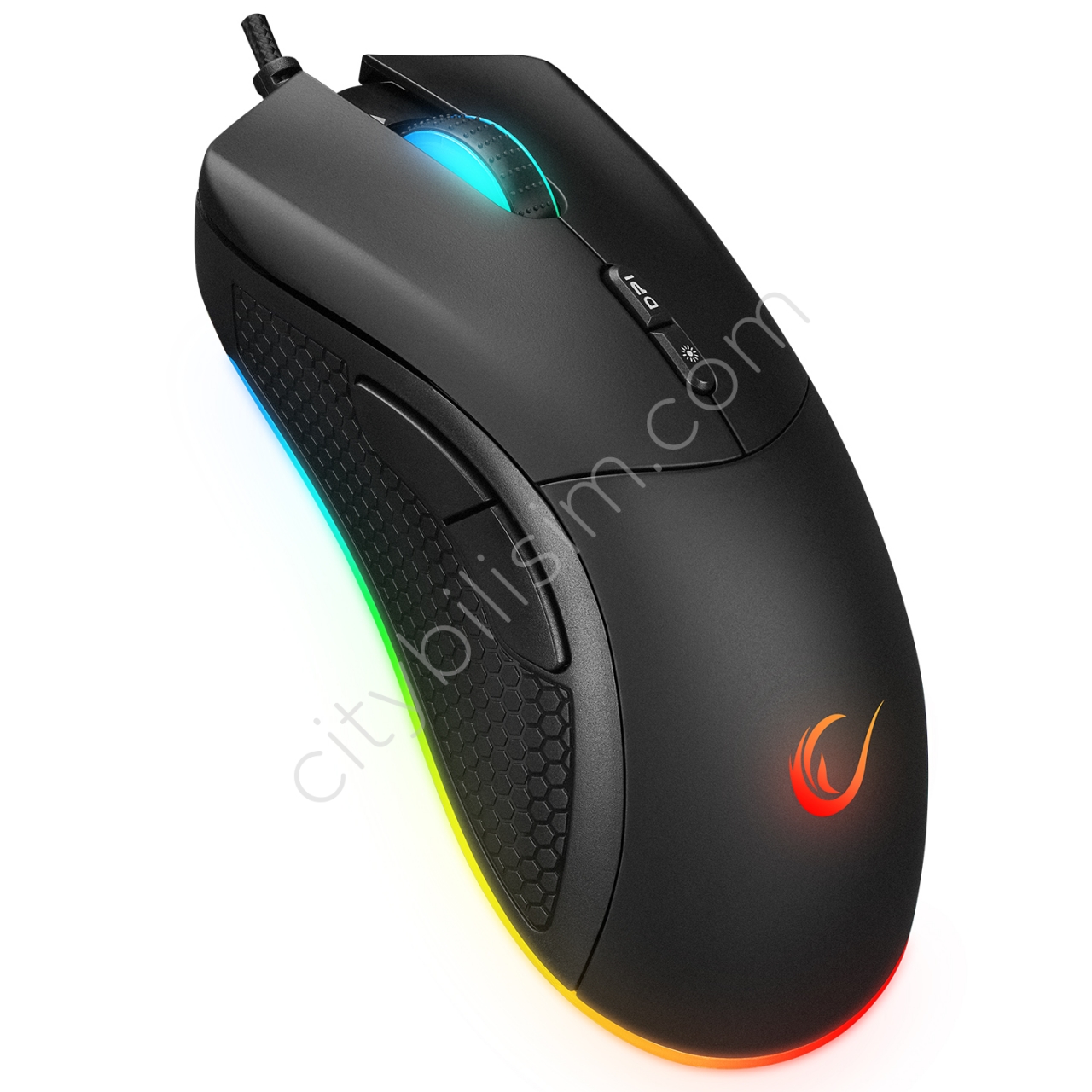 Rampage Smx-r53 Snapper Usb Siyah 7200 Dpi Rgb Aydınlatmalı Drag Click Gaming Oyuncu Mouse