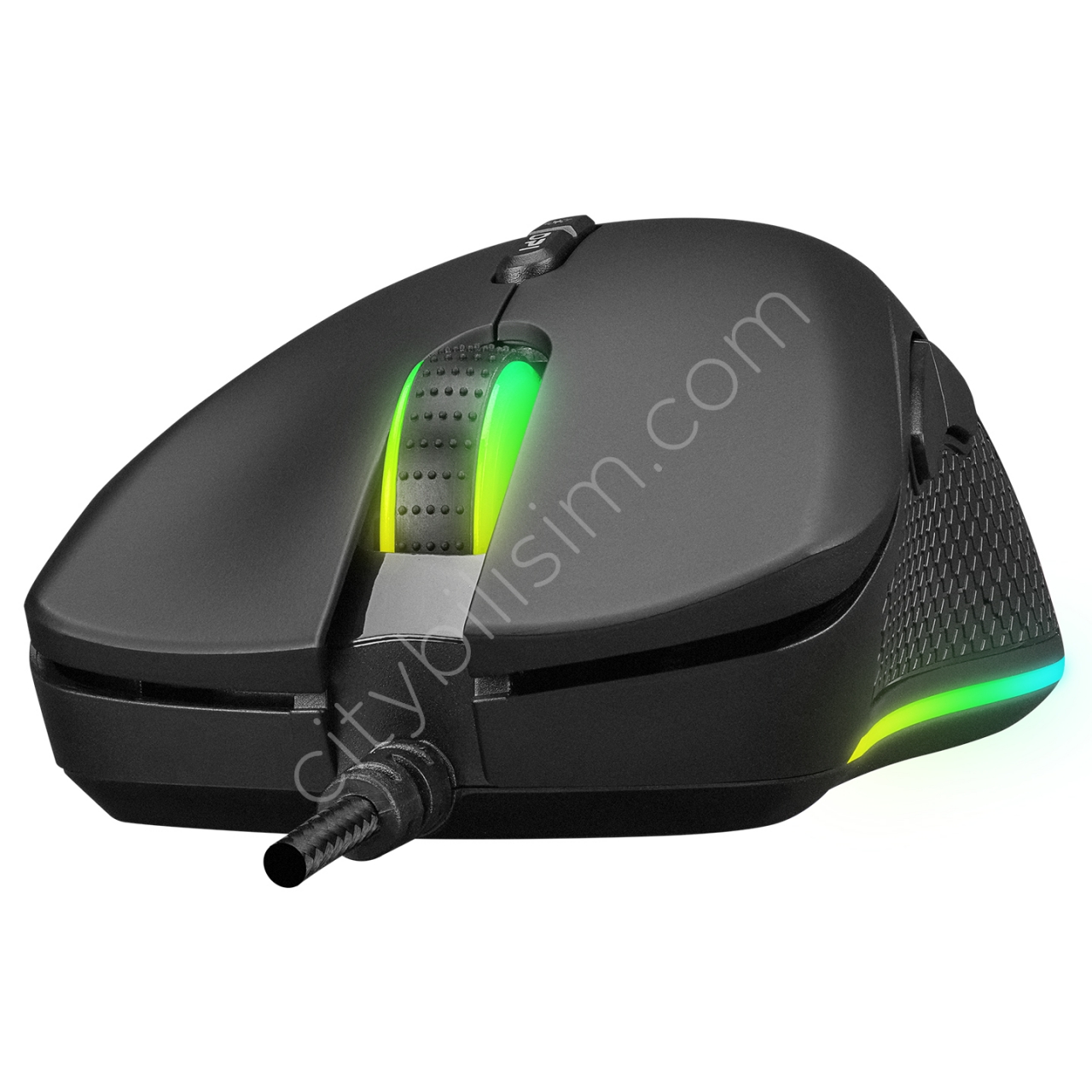 Rampage Smx-r53 Snapper Usb Siyah 7200 Dpi Rgb Aydınlatmalı Drag Click Gaming Oyuncu Mouse