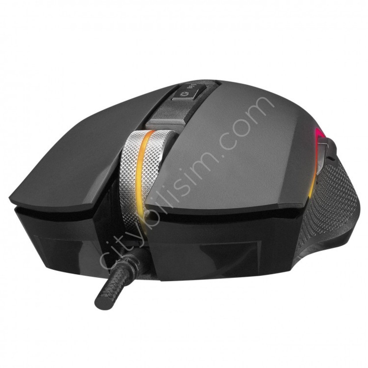 Everest Sm-f09 Tıtanıo Usb Gümüş 7200dpi Rgb Ledli Gaming Oyuncu Mouse