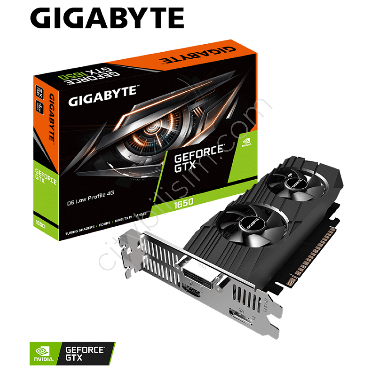 GIGABYTE GV-N1650OC-4GL GTX1650 OC 4GB GDDR5 HDMI DP 128Bit