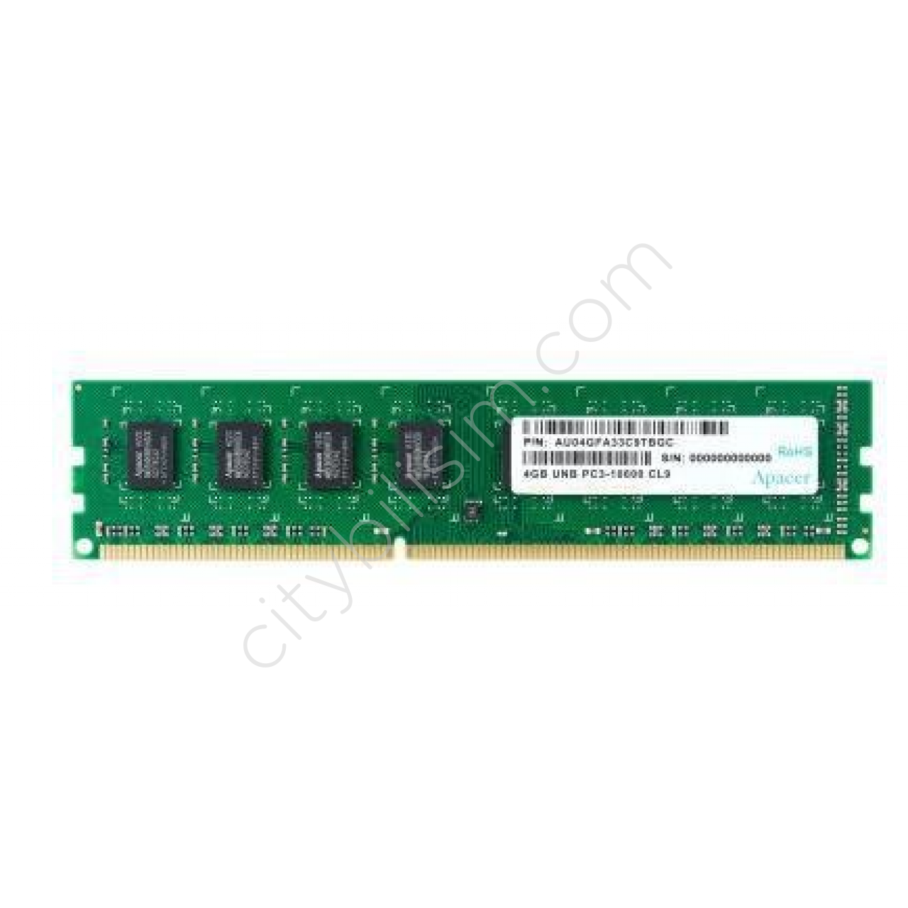4 GB DDR3 1333Mhz APACER DL.04G2J.K9M