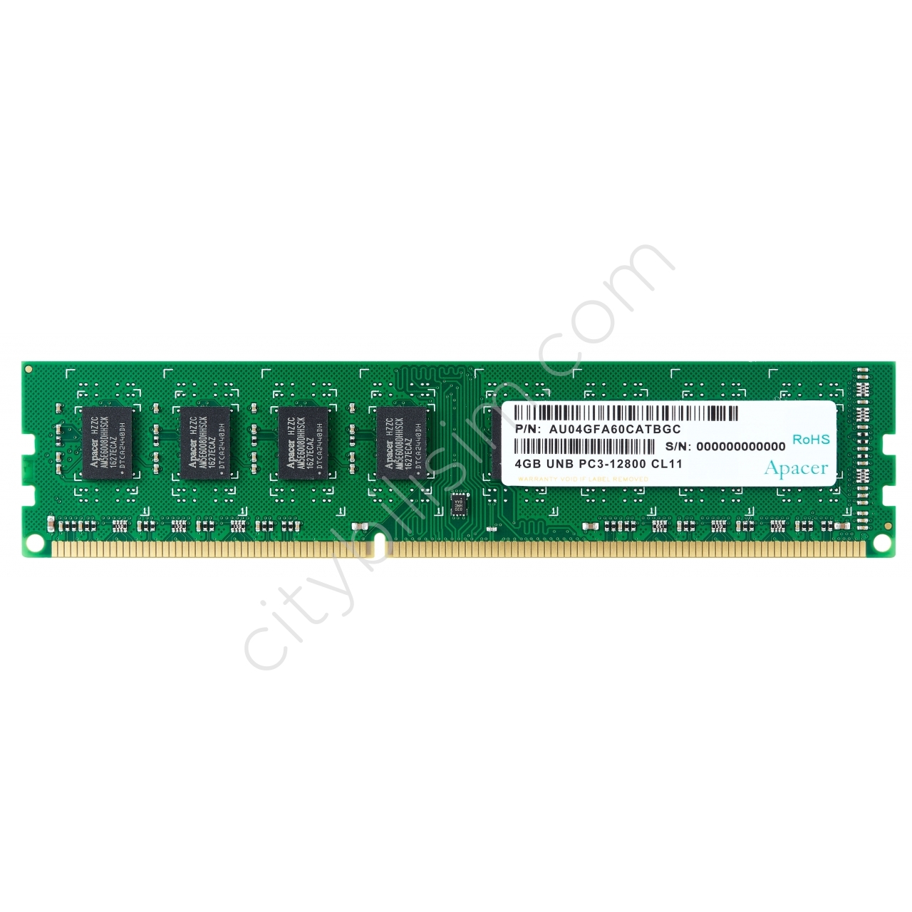 4 GB APACER DDR3 1600Mhz PC RAM DL.04G2K.KAM