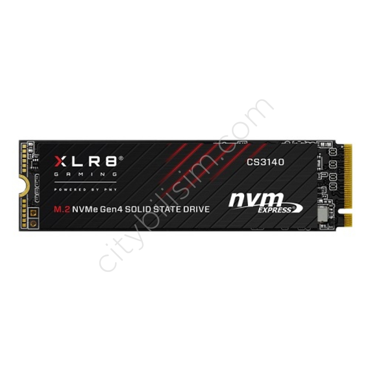 PNY XLR8 CS3140 2TB 7500/6850MB/s NVMe PCIe Gen4x4 M.2 SSD Disk (M280CS3140-2TB-RB)