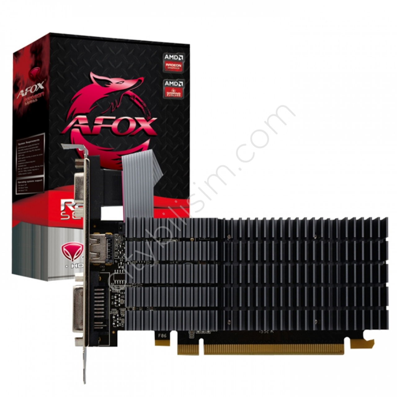 AFOX HD 6450 2GB DDR3 64 Bit AF6450-2048D3L9-V2 (LP)