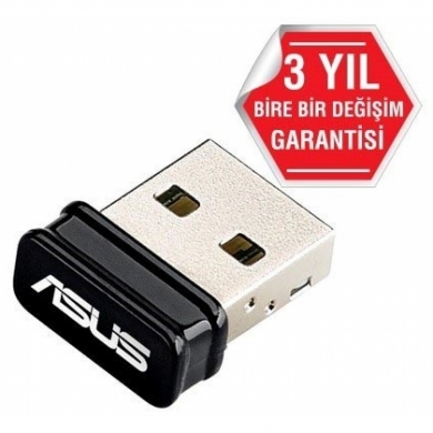 ASUS USB-N10 150Mbps KBLSZ USB ADAPTÖR-NANO