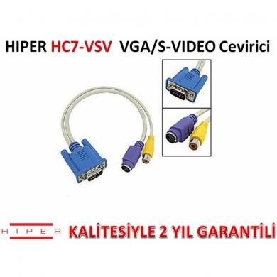 HIPER HC7-VSV VGA/S-VIDEO ÇEVİRİCİ
