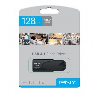 128 GB USB 3.1 PNY ATTACHE 4 USB FLASH BELLEK