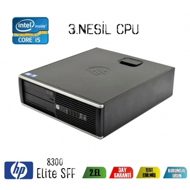 HP Elite 8300 SFF İ5-3470 8GB RAM 256GB SSD Masaüstü Bilgisayar