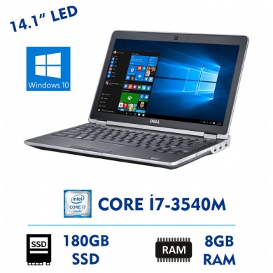 Dell Latitute E6430 Intel İ7-3540M 8GB RAM 180GB SSD Notebook