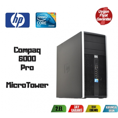 HP Compaq 6000Pro Core2 Duo 3.0GHz 2GB Ram 80GB Hdd Masaüstü Pc