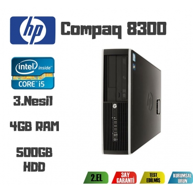 HP Compaq Elite 8300 Core i5-3470 3.20 Ghz 4 GB Ram 500 Gb Hdd