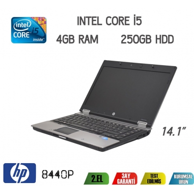 HP ELITEBOOK 8440P i5 4GB RAM 250GB HDD 14.1" Notebook