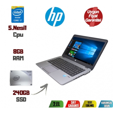 HP EliteBook 840 G2 Core i7-5200U 8GB RAM+240GB SSD Notebook