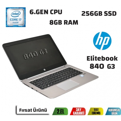 HP EliteBook 840 G3 Core i7-6600U CPU 8GB RAM 256GB SSD Notebook