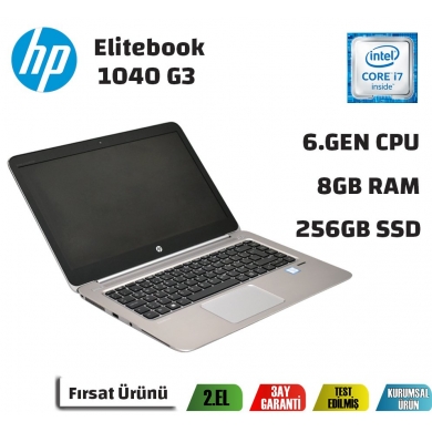 Hp Elitebook 1040 G3 Intel İ7-6600U 8GB 250GB 14,1'' Notebook