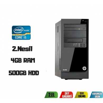 Hp Pro3300 İntel İ5-2540 3,20Ghz CPU+4GB RAM+500GB HDD Kasa